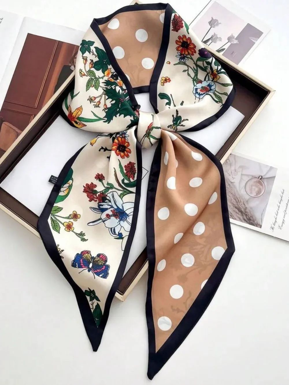 Floral Scarf S190
